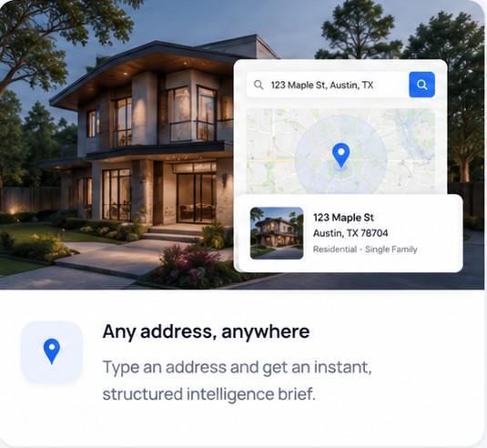 Any address, anywhere