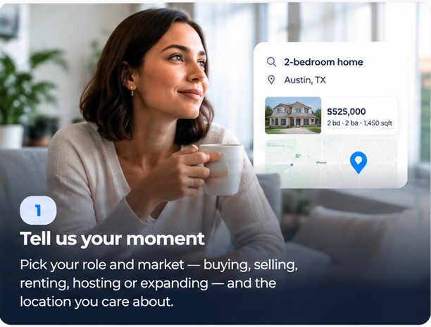 Step 1 — Tell us your moment